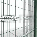 Pvc Coated Galvanized v Bend Curved 3d Fence